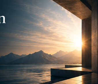 Original approved architectural landscape